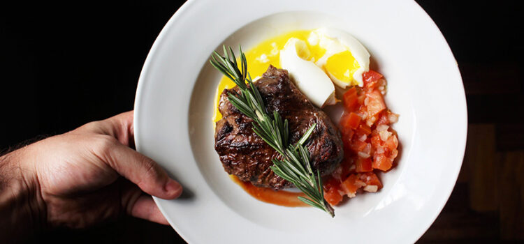 One of The Best Pan-Seared Strip Steak with hidden veg sauce