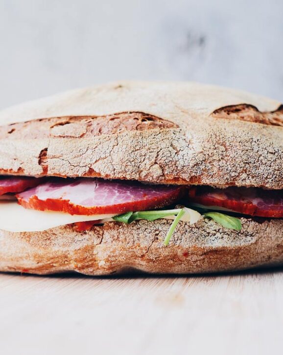 Try The Elvis burger with chopped salad and pickled gherkin